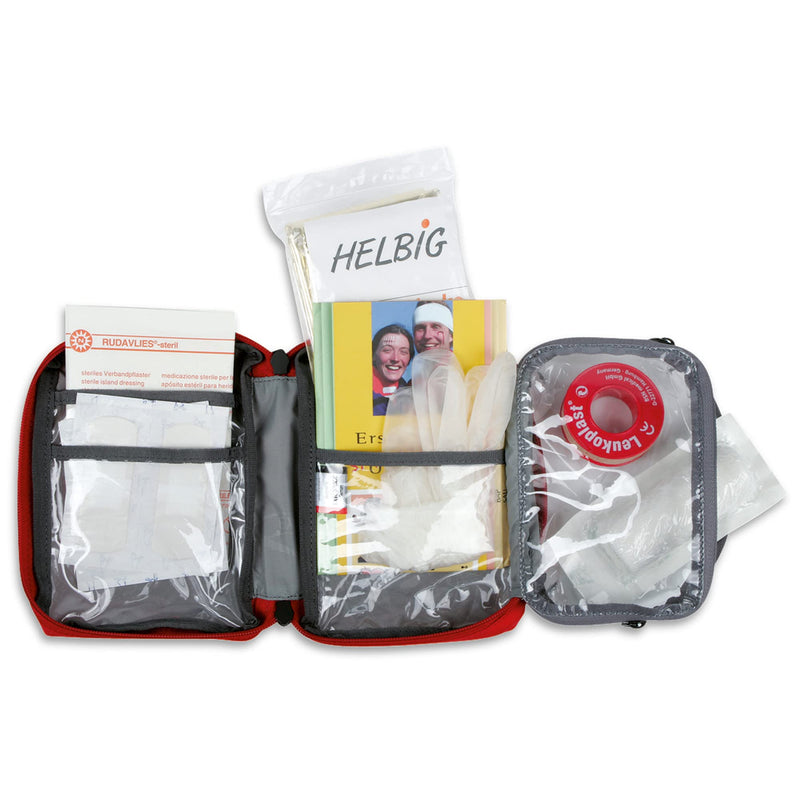 Tatonka First Aid Basic - First Aid Set With Contents - Including: With Rescue Blanket, Checklist And Cheat Sheet For First Aid - For Outdoors, Hiking - Dimensions: 18 X 12.5 X 5.5 Cm - NewNest Australia