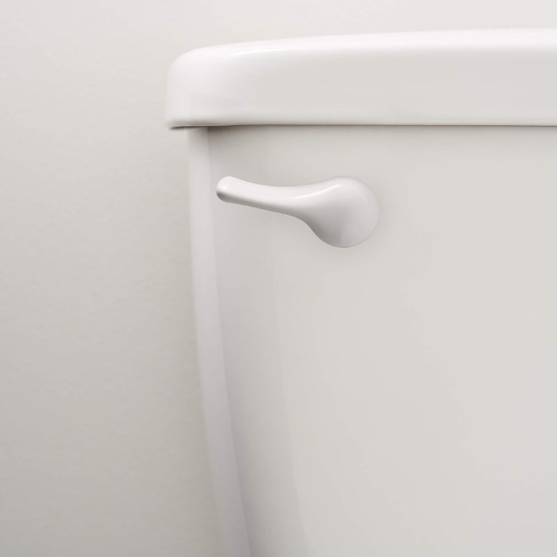 White Toilet Tank Flush Lever Handle, Universal Front Mount with Nut Lock, Fits Most Toilets - NewNest Australia