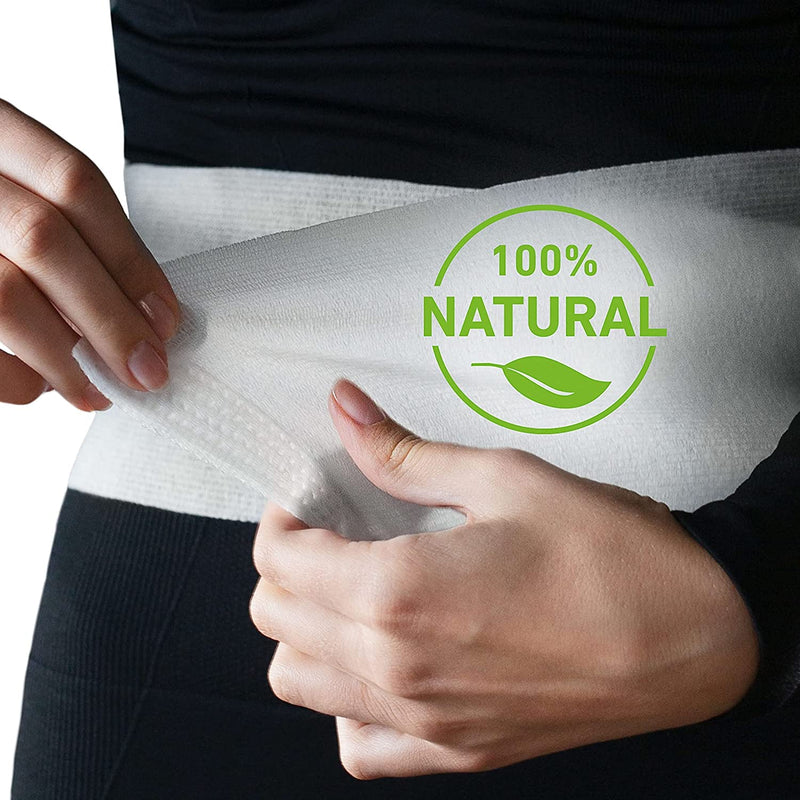 The Heat Company Heat Belt - Pack Of 3 - Extra Warm - Value For Money Winner - 12 Hours Of Comfortable Warmth - Ready To Use - Air Activated - Pure Natural - For All Sizes S-Xl - NewNest Australia