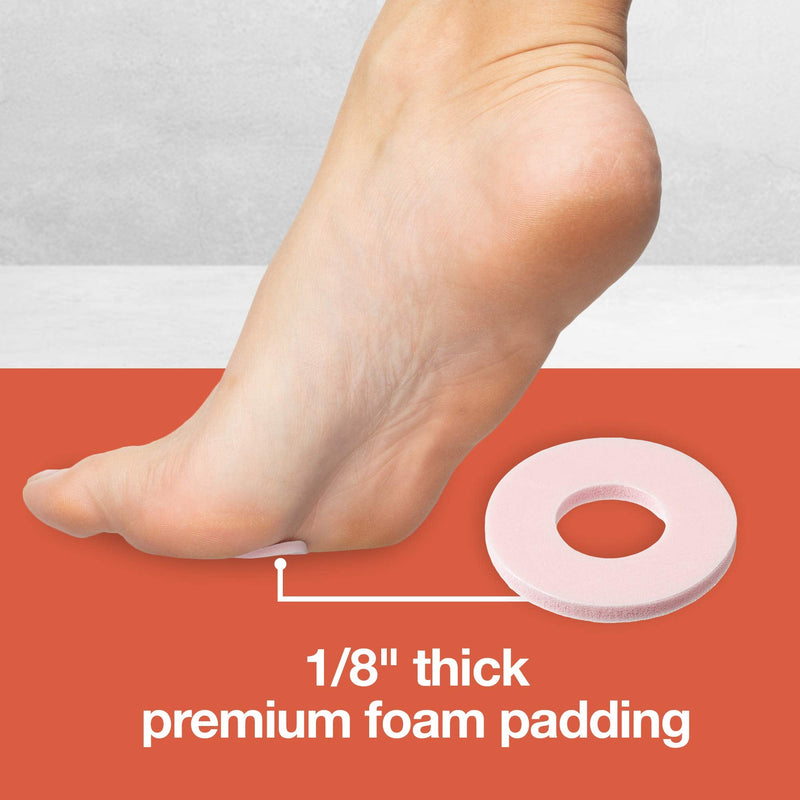 ZenToes Soft Foam Callus Cushions Round Waterproof Pads Toe and Foot Protectors (24 Count) 24 Count (Pack of 1) - NewNest Australia