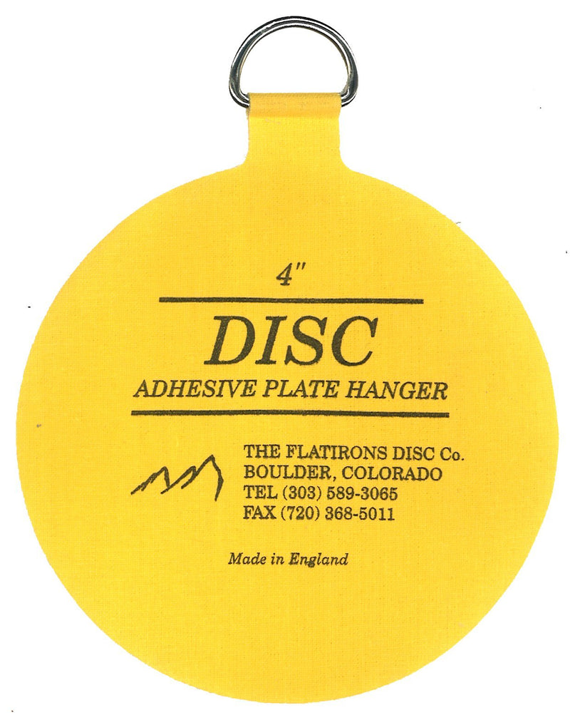 NewNest Australia - Flatiron Disc Invisible Plate Hanger, 4-Inch 