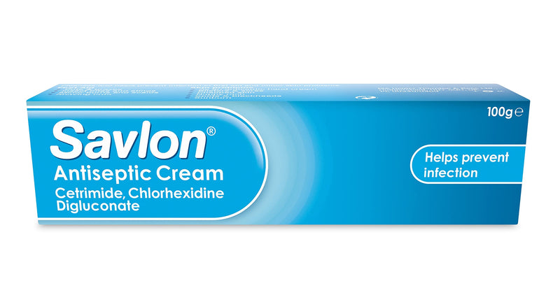 Savlon Antiseptic Cream, First Aid Treatment to cleanse cuts, grazes and minor wounds to help prevent infection, 100 g (Pack of 1) 100 g (Pack of 1) - NewNest Australia