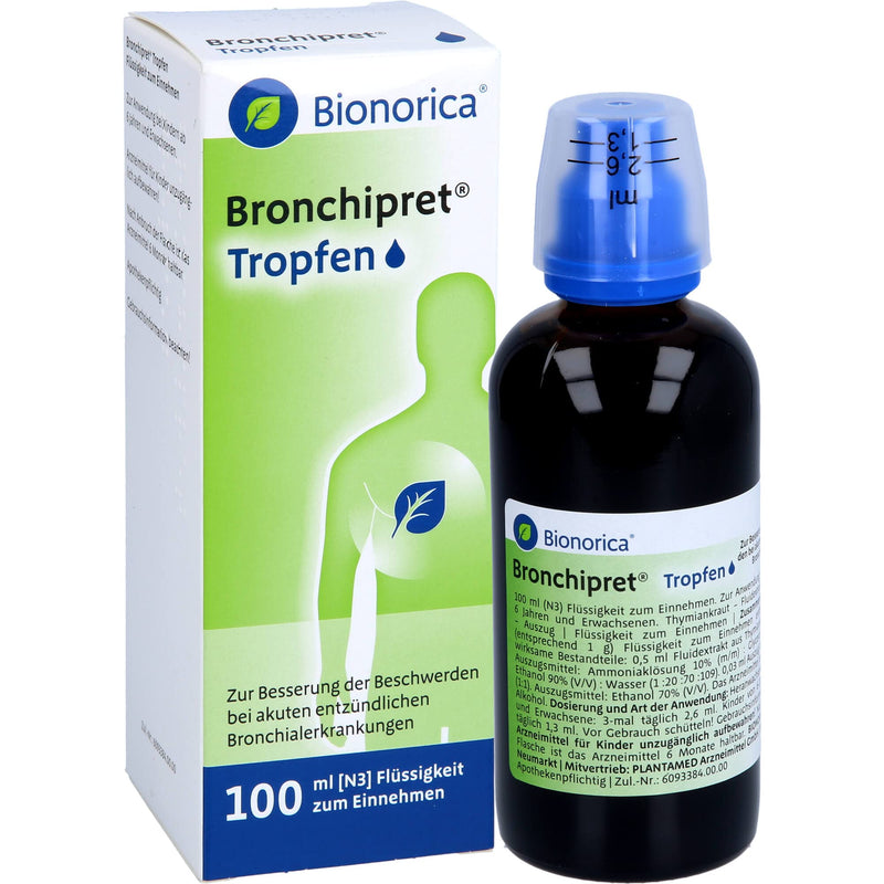 Bionorica Bronchipret drops, 100 ml - NewNest Australia