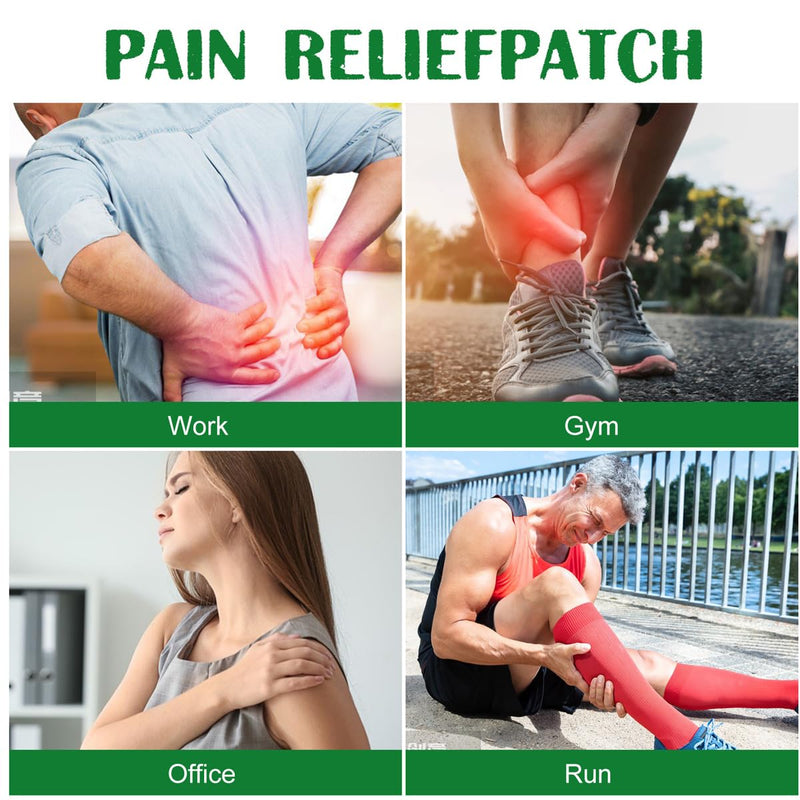Pain Relief Patch Knee, Ksndurn Pain Relief Patch Pack of 20 - Pain Plasters Wellnee Plasters for Knees Pain Plasters Knee Wormwood Plasters for Pain Relief - NewNest Australia