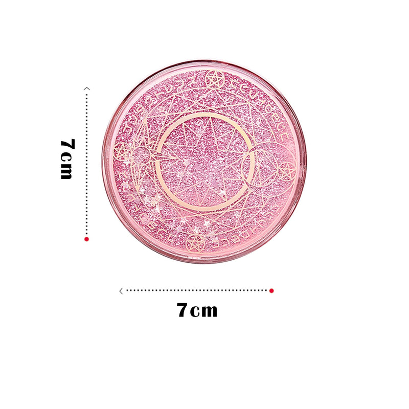 MZSX Contact Lens Case Magic Girl High Quality Plastic Storage Container for Home and Travel Portable Mini Box Tweezers Solution Bottle Lens Case Pink - NewNest Australia