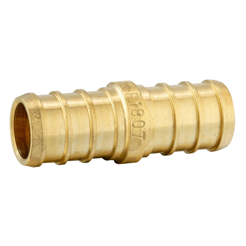 (Pack of 20) EFIELD PEX 1/2INCH BRASS COUPLINGS CRIMP FITTINGS FOR PEX PIPING (20) - NewNest Australia