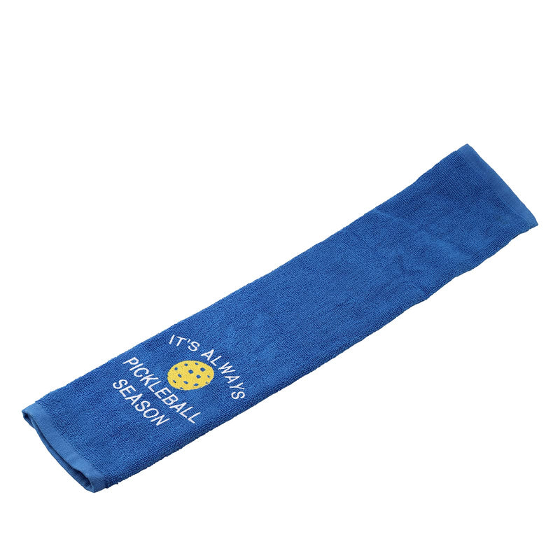 Pickleball Towel It's Always Pickleball Season Embroidered Sports Teem Hand Towel Gift for Pickleball Player (Pickleball Season Towel) - NewNest Australia