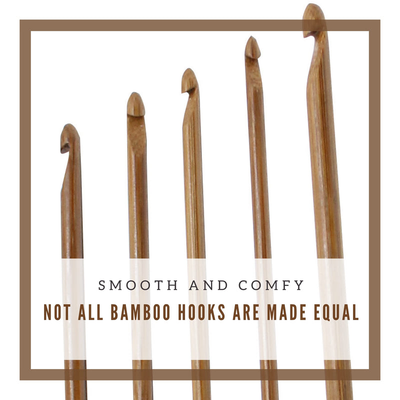 6-inch (15cm) Double Ended Tunisian Crochet Hooks, for Afghan Stitches and Socks (3 Free Patterns),Set of 5 Sizes G/4mm, 7/4.5mm, H/5mm, I/5.5mm and J/6mm, Same Size on Each end 5 sizes, US G-J (4-6mm) - NewNest Australia