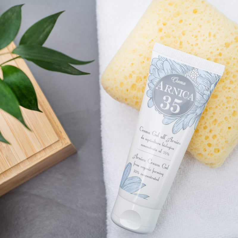 Dulàc Arnica Gel Cream Extra Strong 50ml Great for Muscle and Joint Massage, Even After Sports, Made in Italy with 35% Organic Arnica Montana, Cooling Effect - NewNest Australia