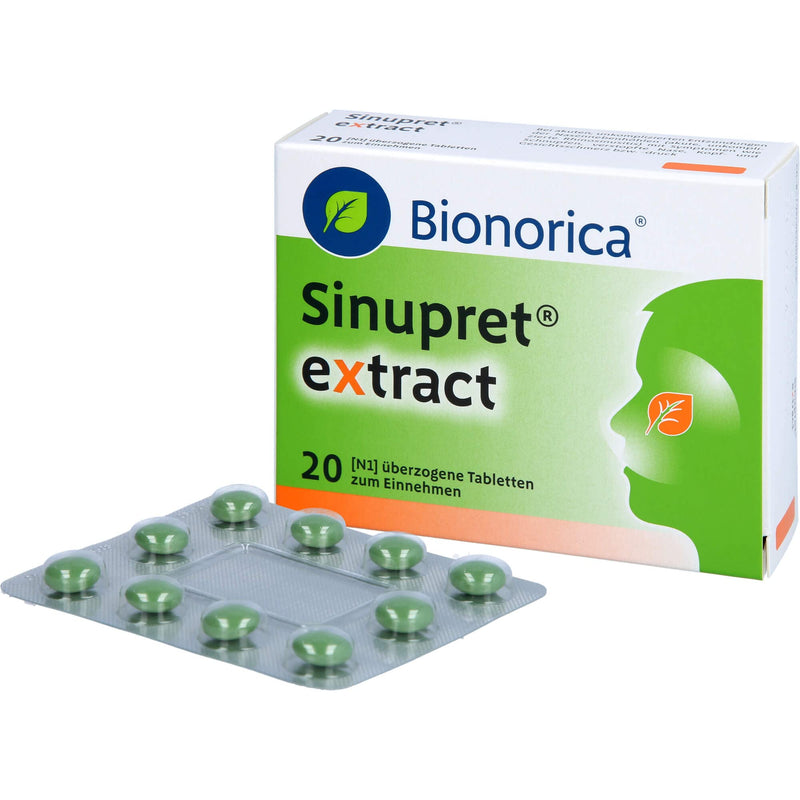 Sinupret Extract coated tablets, 20 pcs - NewNest Australia