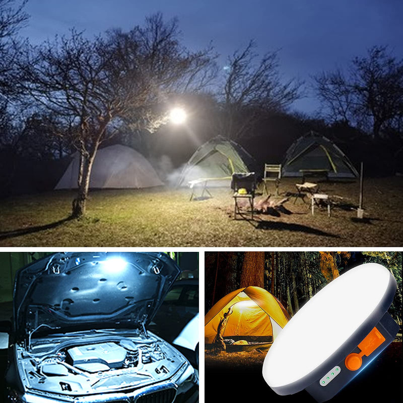 IODOO Portable LED Camping Light Magnet Car Repair Light,18650 1500LM 7800mAh Camping Lanterns Power Bank Rechargeable LED , IPX4 Waterproof Tent Light, Flashlight , Hiking, Fishing Father Day Gift L(30W,7800mAh) - NewNest Australia