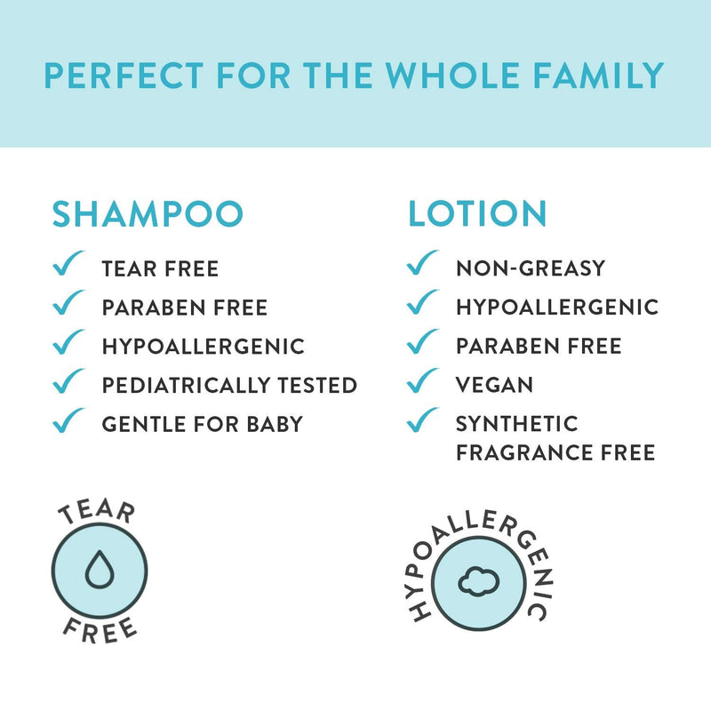 The Honest Company Shampoo + Lotion Set, Lavender, 18.5 Fl. Oz. - NewNest Australia