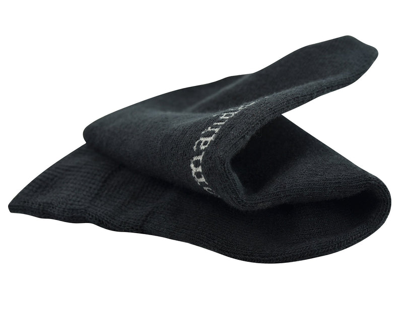 Yomandamor Men's 6 Pairs Combed Cotton Diabetic Ankle Socks with Seamless Toe and Non-Binding Top 10-13 6 Pairs Black - NewNest Australia