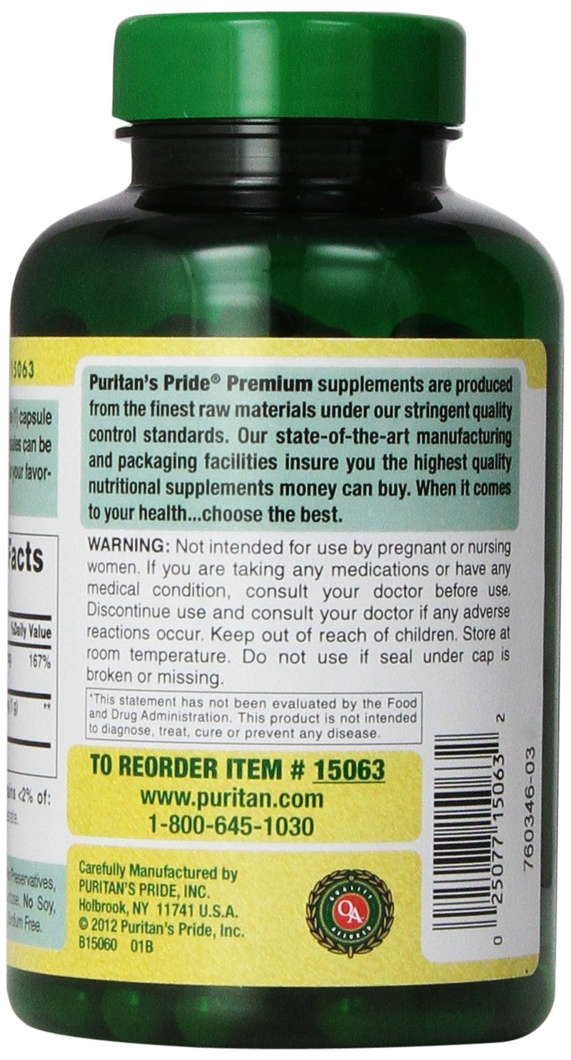 Cinnamon with High Potency Chromium, 1000 mg, Supports Sugar and Fat Metabolism, 120 Count by Puritan's Pride Brown (Pack of 1) - NewNest Australia