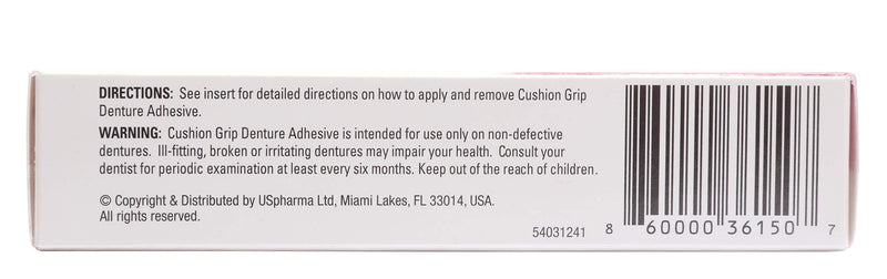 Cushion Grip - a Soft Pliable Thermoplastic for Refitting and Tightening Dentures 1 Oz (28 Grams) - NewNest Australia