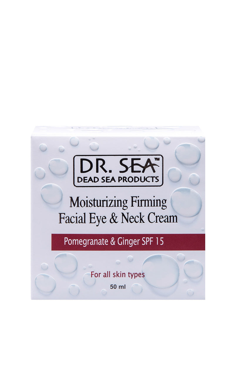 Dr. Sea Moisturising Firming Facial Eye & Neck Cream Pomegranate & Ginger 50ml - NewNest Australia