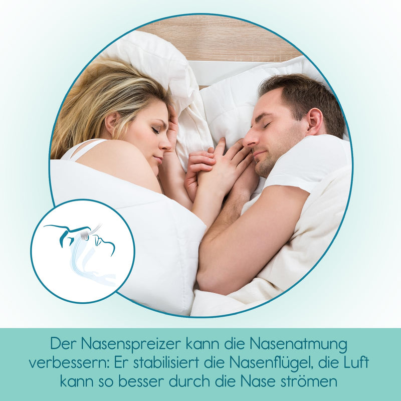 Anti Snore Splint Snorban ‚ With Set Nose Spreader ‚ Help Against Free Anti Snore Nose Plasters 3 Different Causes Of Snoring ‚ Great Alternative To Chin Strap Rings And Snore Watches (Somni Shop Set W 300) - NewNest Australia