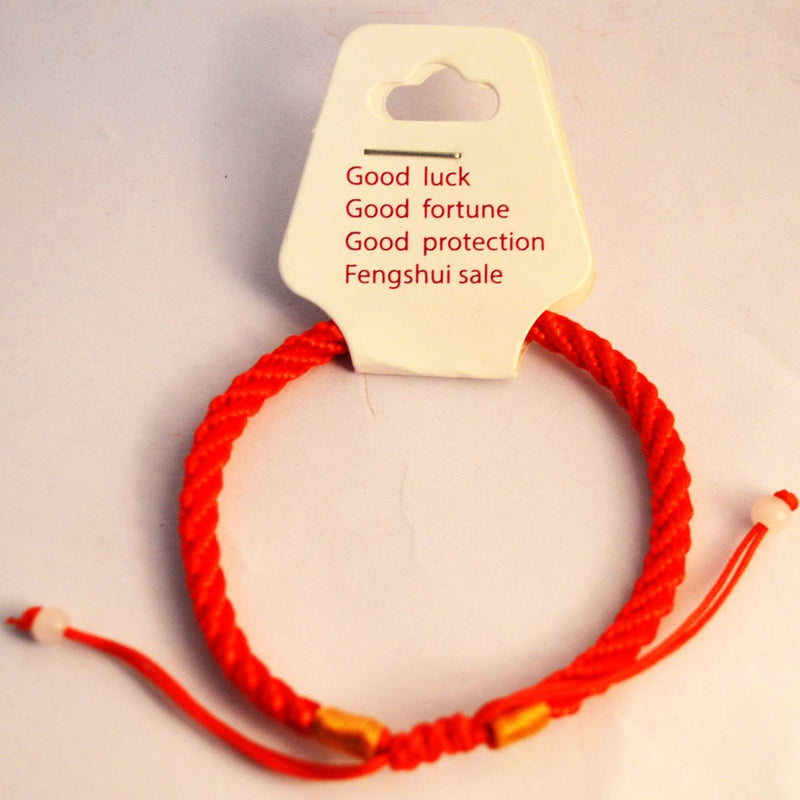 NewNest Australia - Feng Shui Brass Good Luck,Protection Hanging Bell + One Free Red String Bracelet SKU:Y1355 5.5inch 