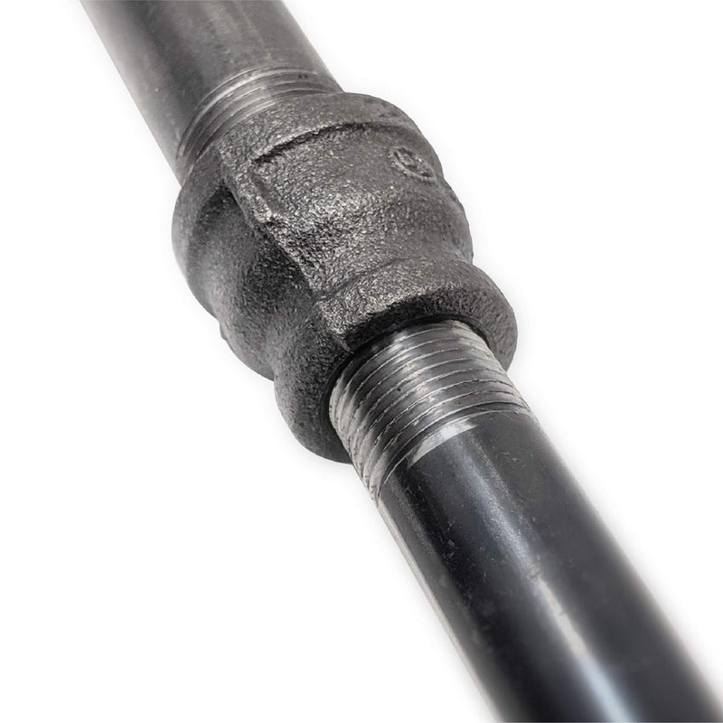 3/4" x 1/2" Inch Reducing Coupling Industrial Malleable Cast Iron Pipe Fitting 6 Pack by Pipe Decor, Pipe Components for Building Tables, Chairs, Shelving, and Custom Furniture, Six Pack Couplings Reducing Coupling 6 Pack - NewNest Australia