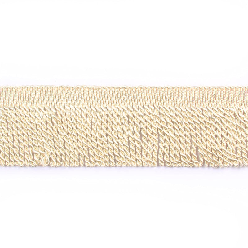 HedongHexi Curtain Fringes Bullion Fringe Trim 5 Yard x 2.5 Inches Fabric Trims Sewing DIY Decoration for Curtain Sofa Clothes (Beige, 5 Yard) beige - NewNest Australia