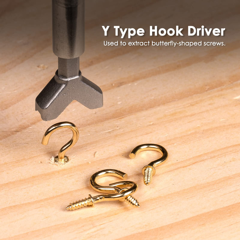 THINKWORK Damaged Screw Extractor Set, HSS 6542 (68 HRC), 24-Piece Easy Out Bolt Extractor Set, Stripped Screw Remover for Removing Damaged, Frozen, Rusted, Rounded-Off Bolts, Nuts & Screws - NewNest Australia