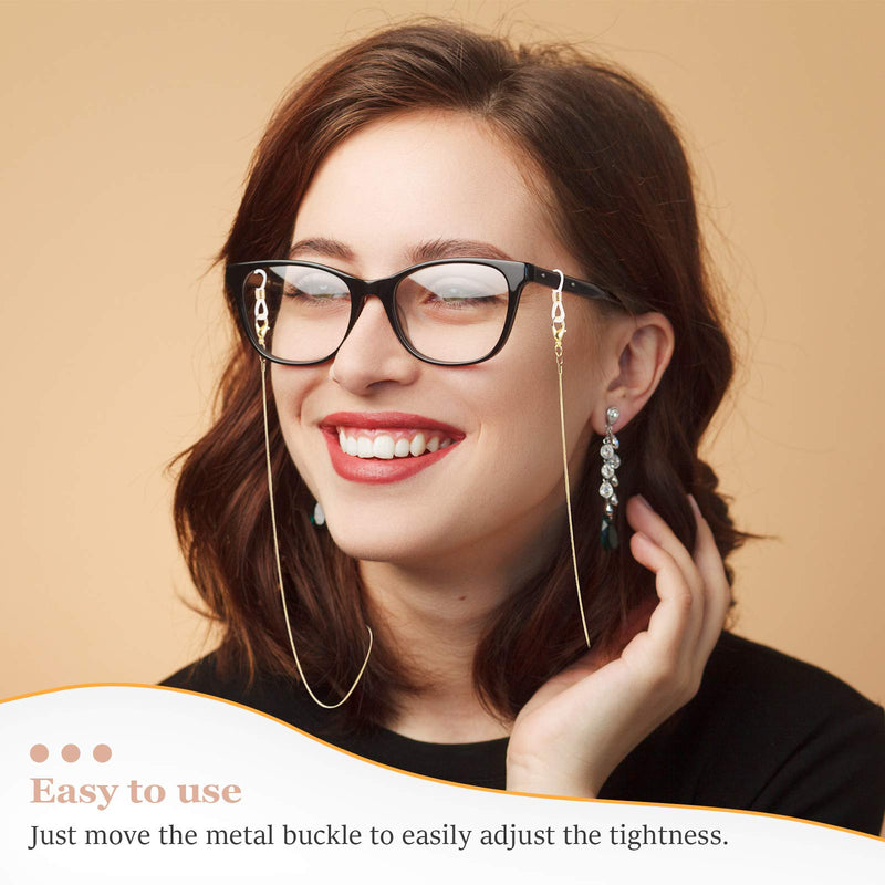 Eyeglass Chain Ends Eyeglass Chain Loop Holder Silicone Eyeglass Connector (144 Pieces) 144 - NewNest Australia