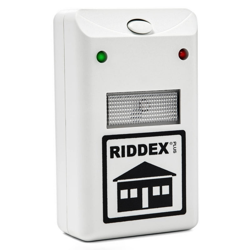 RIDDEX Plus Insect Repellent | Plug in, Mouse Deterrent - Pest Control for Defense Against Rats, Mice, Roaches, Bugs and Insects | Control Pests with No Chemicals or Poison | White - NewNest Australia