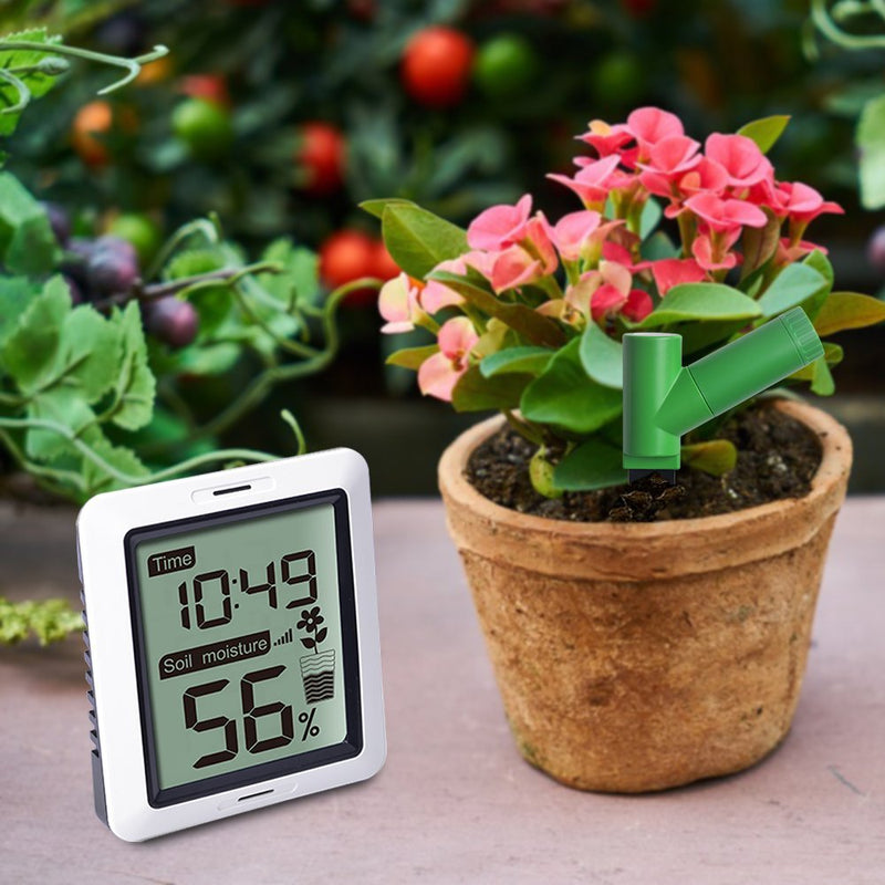 ECOWITT WH0291 Soil Moisture Tester Plant Soil Moisture Sensor Meter with Digital LCD Display for Garden Lawn Potted Plant Care Indoor Outdoor - NewNest Australia