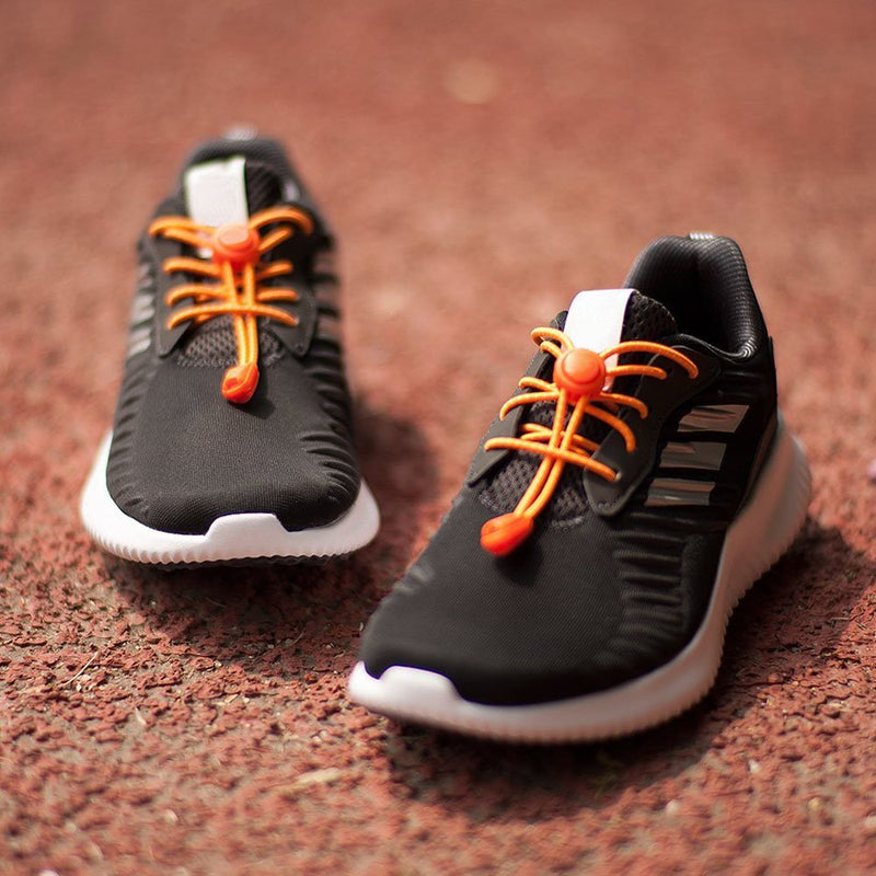 Elastic Laces, Quick Lacing System, Yoczox 120 Cm Rubber Cords, Quick Lacing System, Locks Speed Locks, Comfortable Laces With Quick Release Without Tying, Ideal For Different Shoes, 1 Pair - NewNest Australia