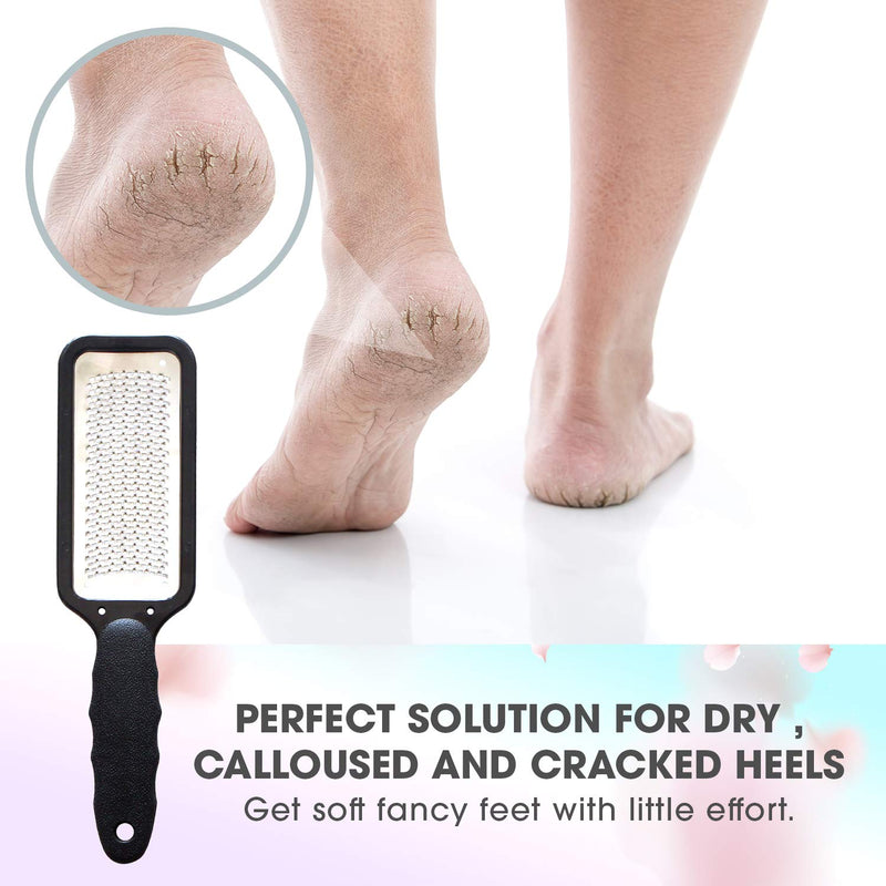 PediCura Foot File – Stainless Steel Pedicure Hard Skin Remover and Callus Removal for Feet – Professional, Medical Grade Foot Rasp - NewNest Australia