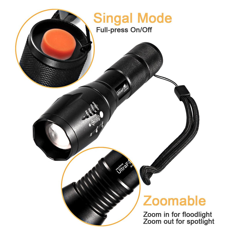 IR illuminator Flashlight, UltraFire 850nm Focus Adjustable IR Led Flashlight Infrared Light Torch for Night Vision, Coyote Hog Predator Hunting - NewNest Australia