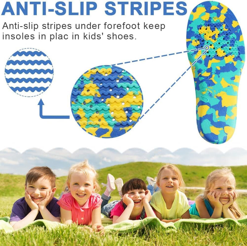 Ailaka Orthopedic Arch Insoles For Children - Comfort Insoles High Arch Orthopedic Cushioning Insole, Eva Foam Insoles For Children With Flat Feet And Plantar Fasciitis - NewNest Australia