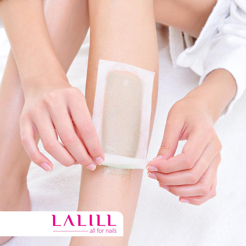 Lalill Non-Woven Strips For Wax, Non-Woven Strips For Hair Removal With Warm Wax And Sugar Paste Face - Body Hair Removal Epilating Wax Strips - Wax Waxing Pack Of 100 - NewNest Australia
