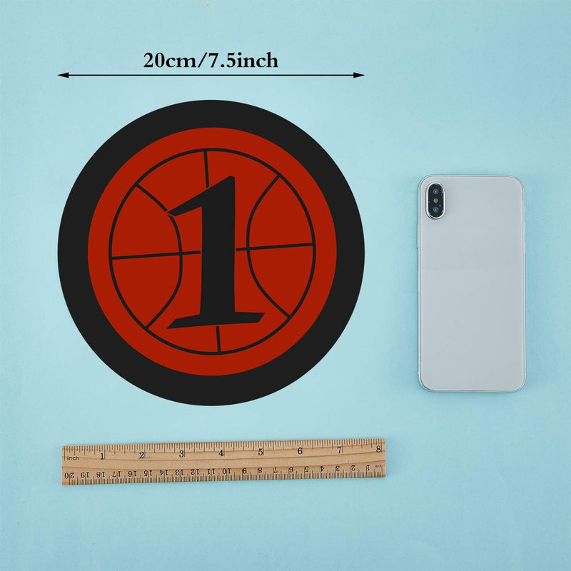 Outus 15 Pieces Basketball Training Marker Stickers Number Floor Spot Markers Flat Disc Markers 7.5 Inch Poly Vinyl Sports Waterproof Markers - NewNest Australia