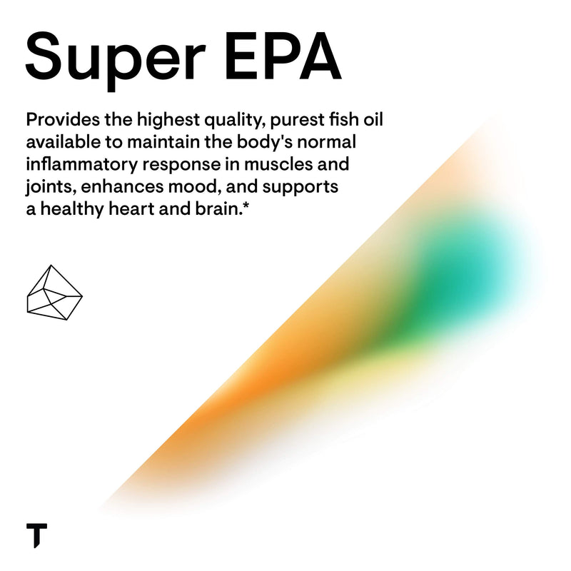 Thorne Research - Super EPA - Concentrated Omega-3 Fatty Acid Supplement - EPA and DHA - 90 Gelcaps - NewNest Australia