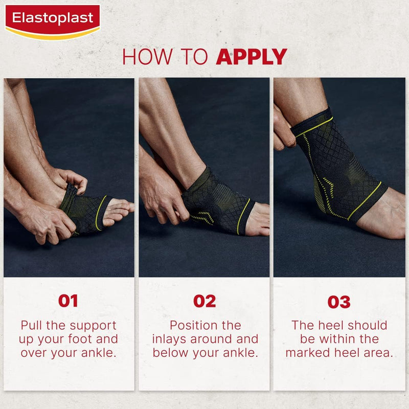 Elastoplast Advanced Performance Ankle Support, Ankle Support for Ligament Damage, Achilles Heel, Tendonitis, Sprains, Strains and Weak/Inured Ankles, Medical-Grade Anke Brace for Women and Men - NewNest Australia