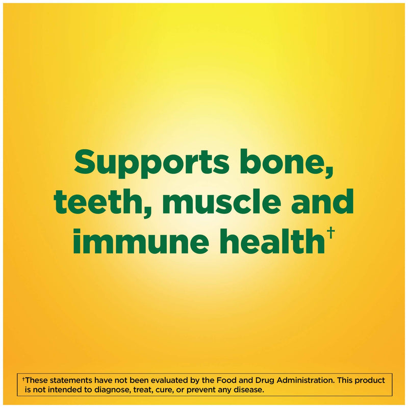 Nature Made Vitamin D3, 90 Softgels, Vitamin D 2000 IU (50 mcg) Helps Support Immune Health, Strong Bones and Teeth, & Muscle Function, 250% of the Daily Value for Vitamin D in One Daily Softgel 90 Count - NewNest Australia