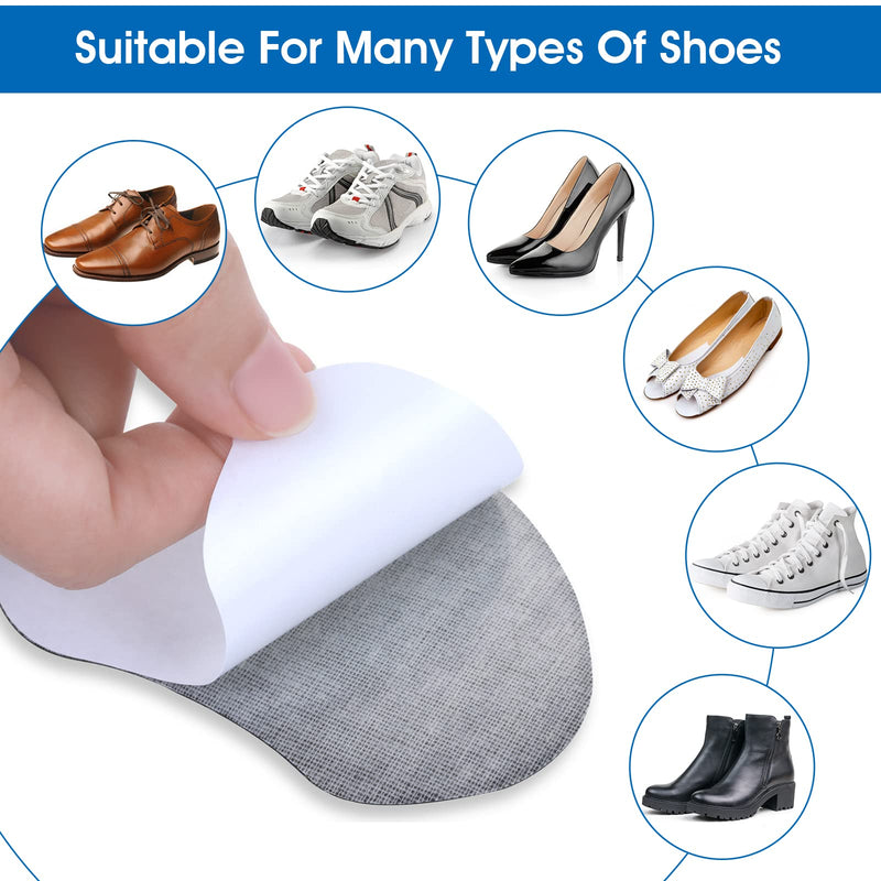 Sibba Feet Heel Grips 3 Pairs Shoes Liners Filler Inserts Protectors Make Fit Tighter Too Big Loose Boots Cushions Pad Insoles Womens Men Health Foot Care Products (Black) 3 Pairs Black - NewNest Australia
