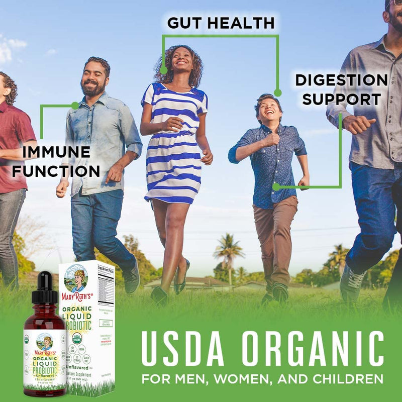 Probiotics for Women Men & Kids | Probiotics for Digestive Health | Acidophilus Probiotic | Gut Health & Immune Support Supplement | Vegan | Non-GMO | Gluten Free | 20 Servings 2 Fl Oz (Pack of 1) - NewNest Australia
