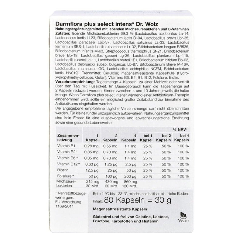 Intestinal flora plus select int 80 pieces - NewNest Australia