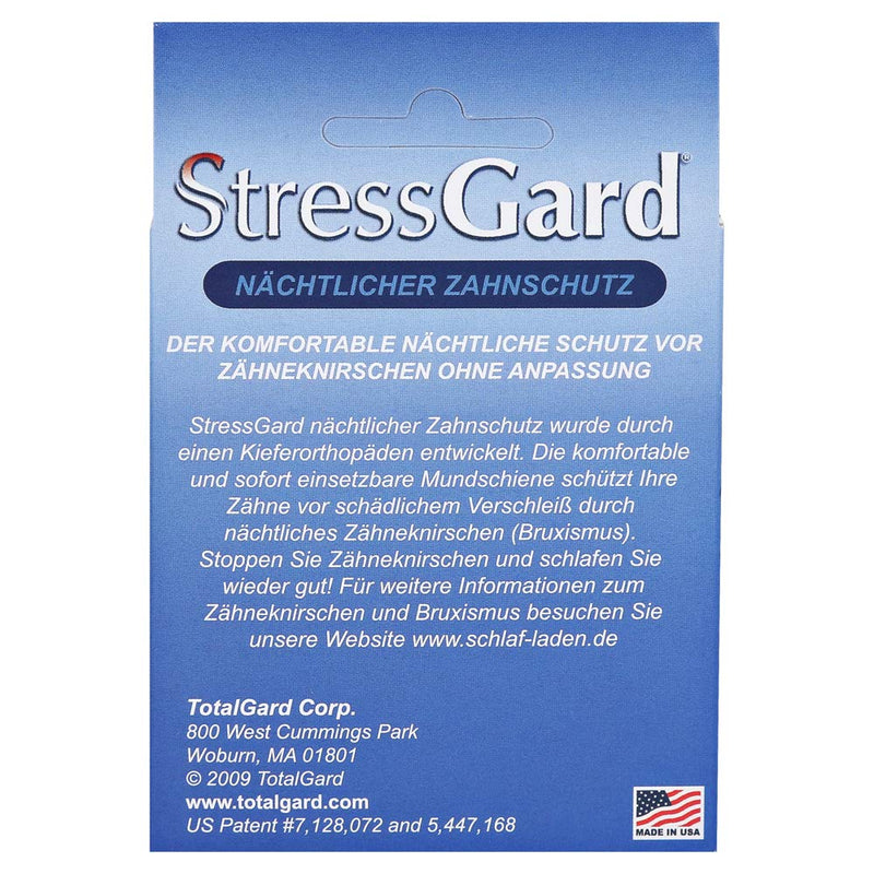 StressGard nighttime mouthguard, bite splint against teeth grinding, protection for the molars - NewNest Australia