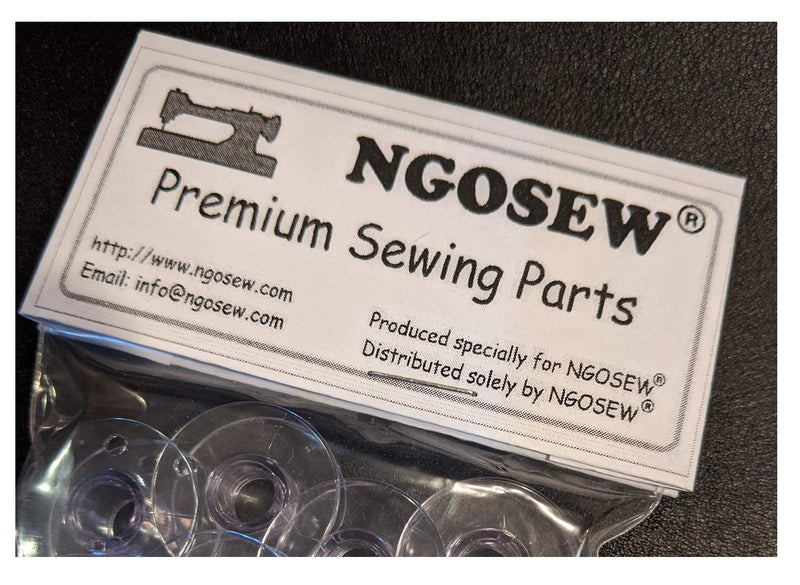 NGOSEW Plastic Bobbins for Singer Heavy Duty 44S 4411, 4423, 4452, 5511, 5523, 5532 (10) 10 - NewNest Australia