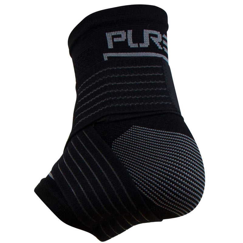Ankle Brace Support Stabilizer – Compression Sleeve, Adjustable – Great for Running, Tennis, Sprains, Volleyball S/M Black - NewNest Australia