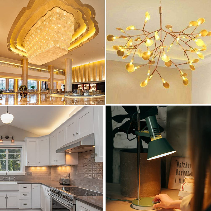 G4 Bulb 12 Pack Crystal Clear Halogen Light Bulb 2 Pin 12V 10W JC T3 Bi-Pin G4 Base Dimmable 2700K Warm White 2 Prong Light Bulb for Under Cabinet Puck Light, Chandeliers, Landscape Lighting 10.0 Watts - NewNest Australia
