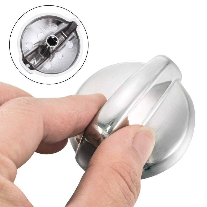 WB03T10325 Knobs Burner Control Knobs Compatible with General Electric GE Range Cooktop Knob 2691864 PS3510510 (6 Packs) - NewNest Australia