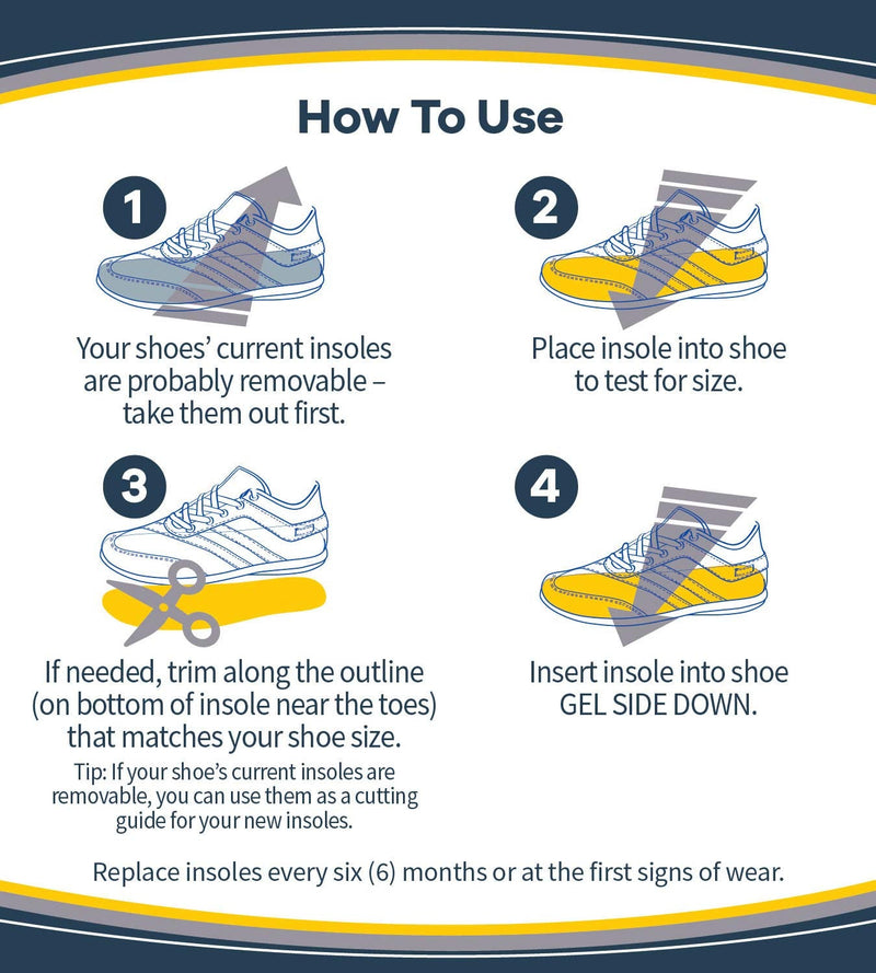 Dr. Scholl's Heavy Duty Support Pain Relief Orthotics, Designed for Men over 200lbs with Technology to Distribute Weight and Absorb Shock with Every Step (for Men's 8-14) - 1 Count (Pack of 1) - NewNest Australia