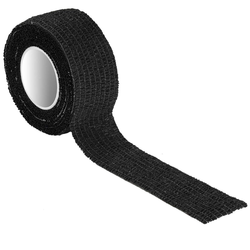 Pangda 12 Pieces Adhesive Bandage Wrap Stretch Self-Adherent Tape for Sports, Wrist, Ankle, 5 Yards Each (1 Inch, Black) 1 Inch (Pack of 12) - NewNest Australia