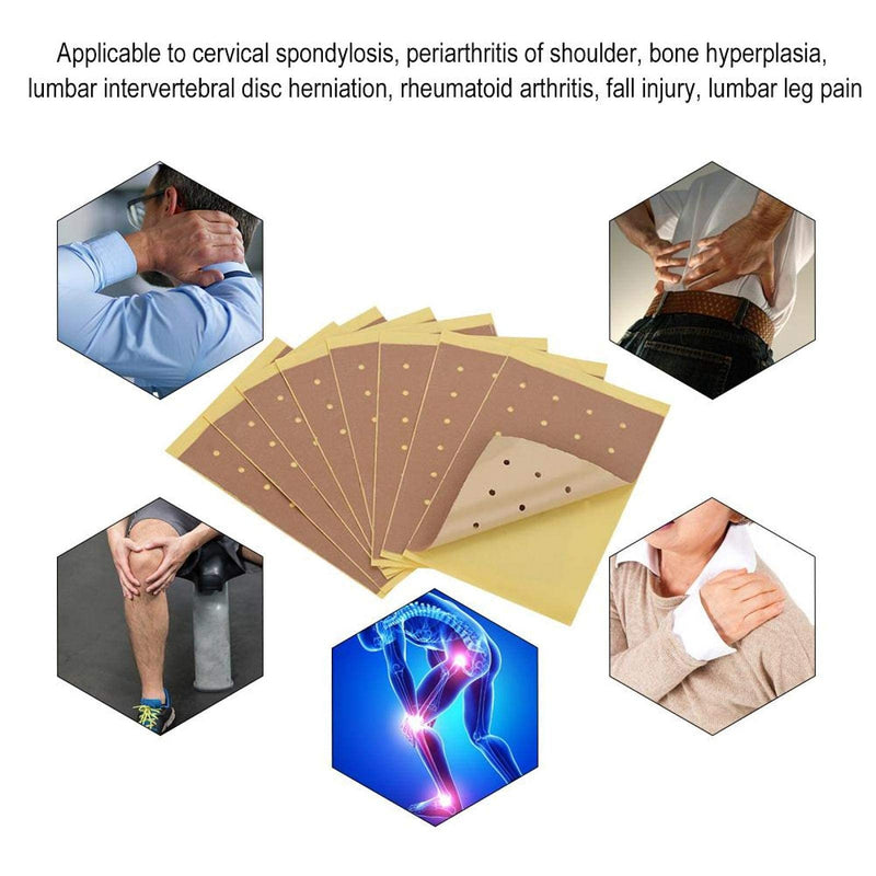 Pain Relief Patch, 80Pcs/10Pack Chinese Far Infrared Patch Pain Relief Patch for Back Pain, Shoulder Pain, Joint Pain, Muscle Pain, Herniated Disc - NewNest Australia