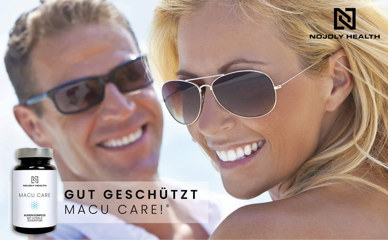 MACU CARE ® Study-Based AMD Eye Protection Complex | High dosage | Lutein & Zeaxanthin | Eyesight Selenium Formula - 500 mg Vitamin C - Zinc - 400 IU Vitamin E & Minerals | gluten free - vegan - NewNest Australia
