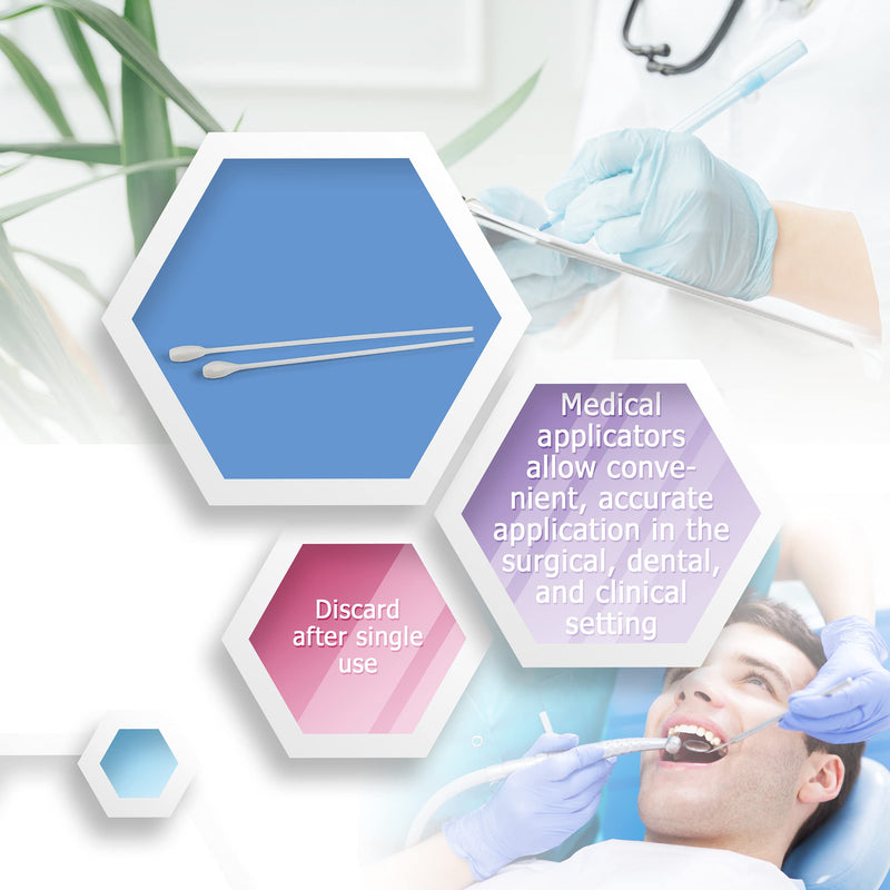 Dukal Lemon Glycerin Swabsticks 4 inch. Pack of 25 applicators. Lemon Flavored Swabsticks for Oral Care. Non-sterile swabsticks for Medical Applications. Convenient triples. Single use. - NewNest Australia